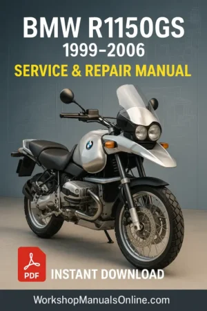 BMW R1150GS Workshop Manual (1999–2006)