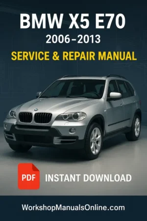 BMW X5 E70 Workshop Manual (2006–2013)