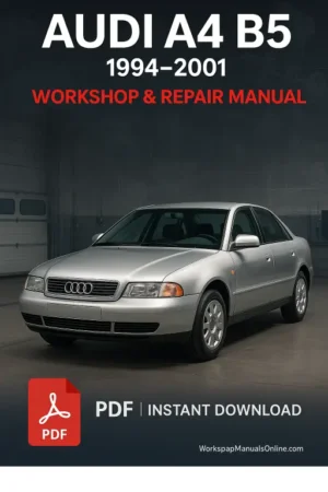 AUDI A4 Workshop Manual (1994–2001)
