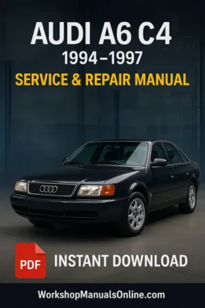 Audi A6 C4 Workshop Manual (1994–1997)